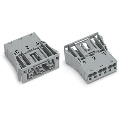 770-743 by WAGO Corporation - SNAP-IN SOCKET GRAY