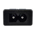 770W-X2/13 by Qualtek - PWR ENT RCPT IEC320-C8 PNL SLDR