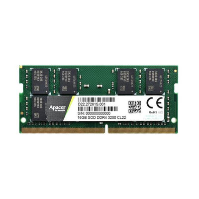 78.B2GFR.4000B by Apacer Memory America - DDR4-2400 SODIMM 4GB CL17