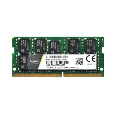 78.C2GF5.4010B by Apacer Memory America - DDR4-2400 SO-ECC DIMM 8GB CL17