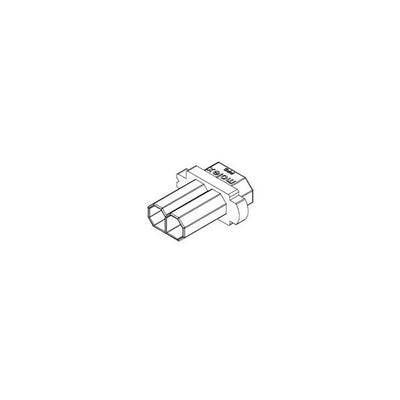 78196-1001 by Molex - DLP LAMP REC HSG PPS BLK 2CKT