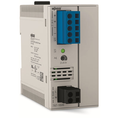 787-1606 by WAGO Corporation - AC/DC DIN RAIL SUPPLY 24V 48W