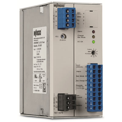 787-1675 by WAGO Corporation - AC/DC DIN RAIL SUPPLY 24V 120W