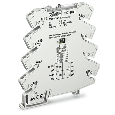 787-2810 by WAGO Corporation - DC/DC DIN RL SUP 5V 10V 12V 14W