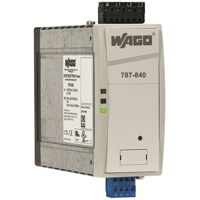 787-840 by WAGO Corporation - AC/DC DIN RAIL SUPPLY 24V 240W