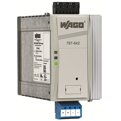 787-842 by WAGO Corporation - AC/DC DIN RAIL SUPPLY 24V 480W