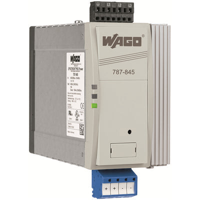 787-845 by WAGO Corporation - AC/DC DIN RAIL SUPPLY 48V 480W