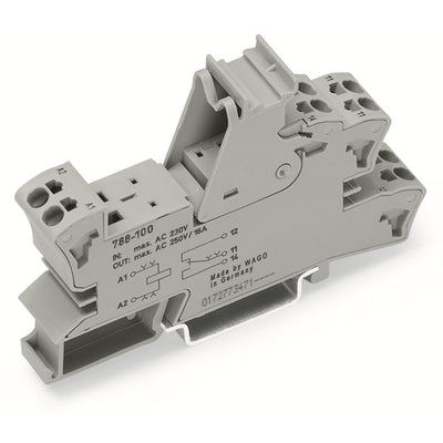 788-100 by WAGO Corporation - RELAY SOCKET; 1 CHANGEOVER CONTA