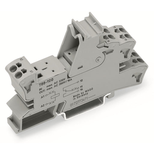 788-108 by WAGO Corporation - RELAY SOCKET; 1 CHANGEOVER CONTA