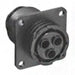 788189-1 by TE Connectivity AMP Connectors - CONNECTOR RECPT HSG FMALE 3POS PNL MT