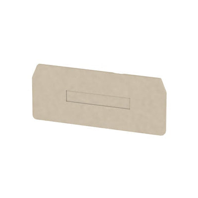 7904100000 by WeidmÃ¼ller - CONNECTOR TERM BLK END PLATE BEIGE