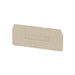 7904100000 by WeidmÃ¼ller - CONNECTOR TERM BLK END PLATE BEIGE