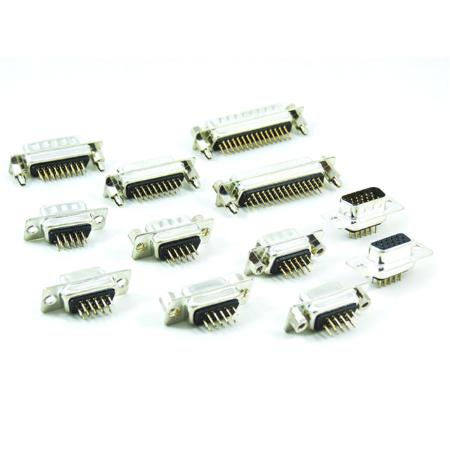 7915-44MTBG00N3A by Oupiin - CONNECTOR D-SUB HD PLUG 44P VERT SLDR