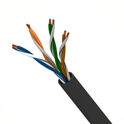 7928A 0101000 by Belden Inc. - CABLE CAT5E 8CON 24AWG BLK 1000