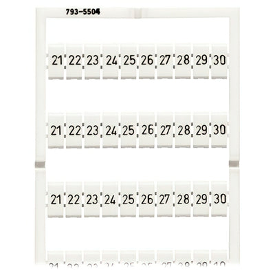 793-5504 by WAGO Corporation - WMB MARKING CARD; AS CARD; MARKE