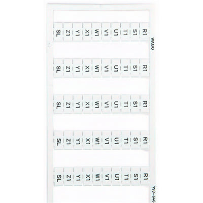 793-646 by WAGO Corporation - WMB MARKING CARD; AS CARD; MARKE
