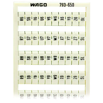 793-650 by WAGO Corporation - WMB MARKING CARD; AS CARD; MARKE