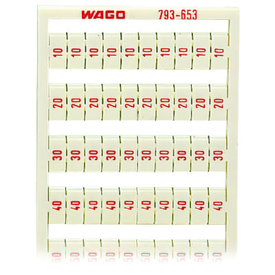 793-653 by WAGO Corporation - WMB MARKING CARD; AS CARD; MARKE
