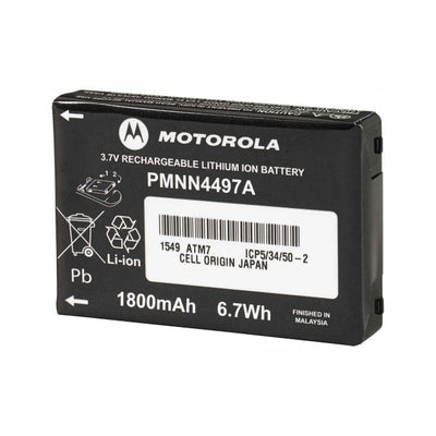 PMNN4497 by Motorola - LITHIUM ION BATTERY FOR CLS SERI