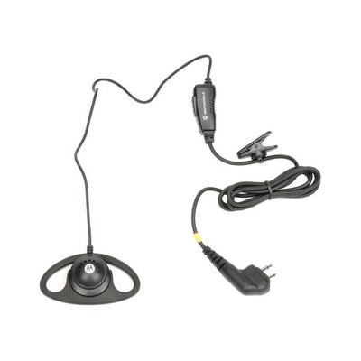 HKLN4599 by Motorola - D-RING EARPIECE W/INLINE PUSH TO