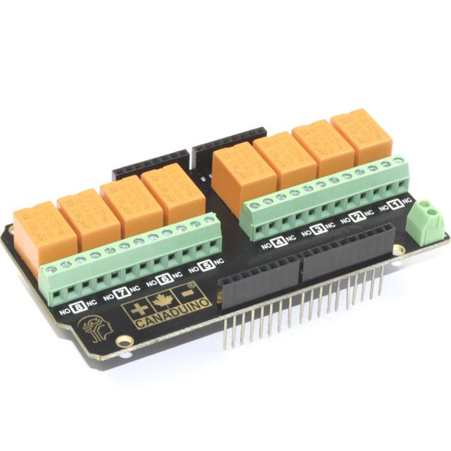8-Channel I2C Relay by UNIVERSAL-SOLDER Electronics Ltd - Pre-Assembled DIY Kit for Arduin