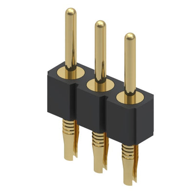 800-10-003-62-001000 by Mill-Max Manufacturing Corp. - CONNECTOR HEADER VERT 3POS 2.54MM