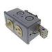 8002-025/K050-0613/000-5700 by WAGO Corporation - DUPLEX RECEPTACLE WITH ONE SWITC