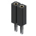 801-43-002-62-001000 by Mill-Max Manufacturing Corp. - CONNECTOR RECPT 2POS 0.1 GOLD PCB