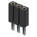 801-43-003-62-001000 by Mill-Max Manufacturing Corp. - CONNECTOR RECPT 3POS 0.1 GOLD PCB