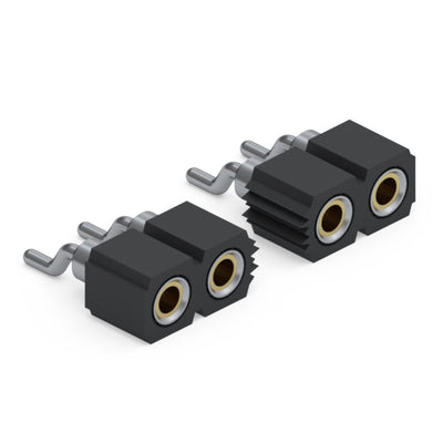 801-43-010-40-002000 by Mill-Max Manufacturing Corp. - CONNECTOR RECPT 10POS 0.1 GOLD SMD R/A