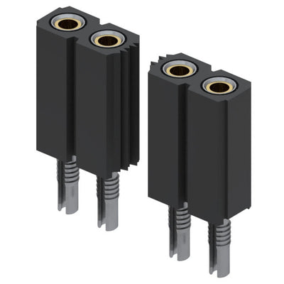 801-43-015-62-001000 by Mill-Max Manufacturing Corp. - CONNECTOR RECPT 15POS 0.1 GOLD PCB