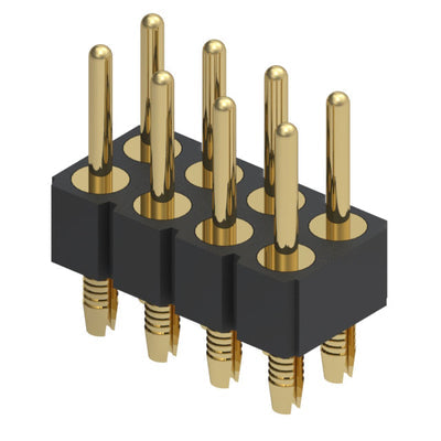 802-10-008-62-001000 by Mill-Max Manufacturing Corp. - CONNECTOR HEADER VERT 8POS 2.54MM