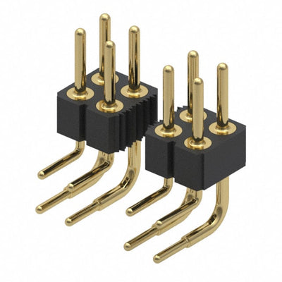802-10-018-20-001000 by Mill-Max Manufacturing Corp. - CONNECTOR HEADER R/A 18POS 2.54MM