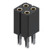803-43-004-62-001000 by Mill-Max Manufacturing Corp. - CONNECTOR RECPT 4POS 0.1 GOLD PCB