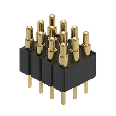 804-22-012-10-004101 by Mill-Max Manufacturing Corp. - CONNECTOR SPRING PISTON 12POS PCB