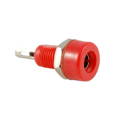 81-BS10R by NTE Electronics, Inc - BANANA SOCKET RED 10 AMP