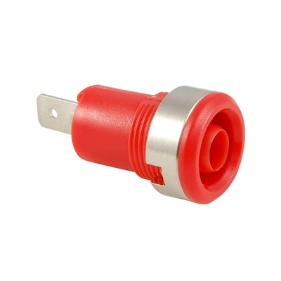 81-BS5R by NTE Electronics, Inc - BANANA SOCKET RED 10 AMP