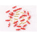 811-612 by WAGO Corporation - COUPLING KIT; FOR 12 POLES; RED