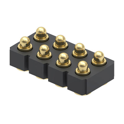 813-22-008-30-000101 by Mill-Max Manufacturing Corp. - CONNECTOR SPRING PISTON 8POS SMD