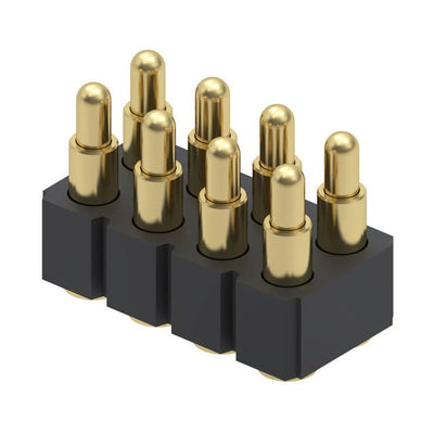 814-22-008-30-001101 by Mill-Max Manufacturing Corp. - CONNECTOR SPRING PISTON 8POS SMD