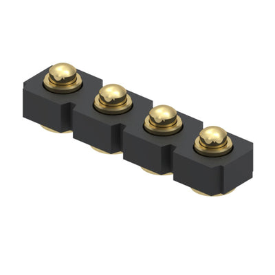 815-22-004-30-001101 by Mill-Max Manufacturing Corp. - CONNECTOR SPRING PISTON 4POS SMD