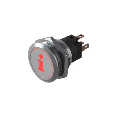 82-6151.1AA4.B004 by EAO - SWITCH PB SPDT 5A 120V