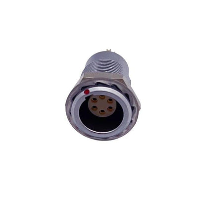 820B006-203RF01 by NorComp Inc. - CONNECTOR RECPT FMALE 6P GOLD SLDR CUP
