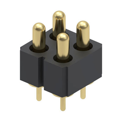 823-22-004-10-003101 by Mill-Max Manufacturing Corp. - CONNECTOR SPRING PISTON 4POS PCB