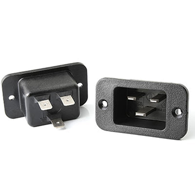 83030400 by Interpower - IEC 60320 C20 SCREW MOUNT INLET