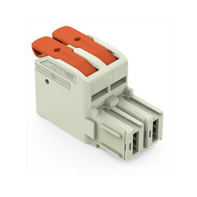 832-1102 by WAGO Corporation - 1-CONDUCTOR FEMALE PLUG; 100% PR