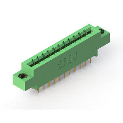 833-022-524-808 by EDAC Inc. - CONNECTOR EDGE DUAL FMALE 22POS 0.156