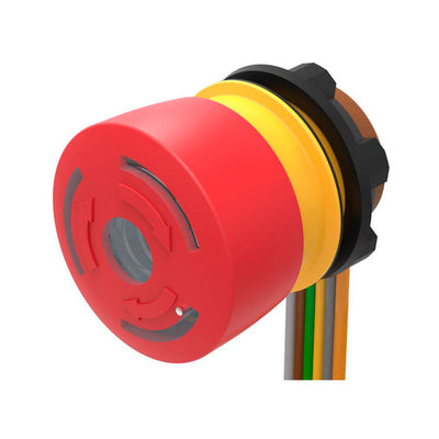 84-5231.2B40 by EAO - E-STOP PUSHBUTTON, 1NC+1NO, ILLU