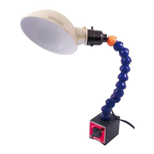 8401-0050 by H&H Industrial Products, Inc. - 10"" ADJUST ARM LAMP ON MAG BASE