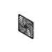 8462 by Keystone Electronics - GUARD FAN FOR 3 5/8"" FAN PLASTIC